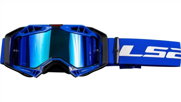 LS2 Aura Pro Crossbrille schwarz,blau Black Blue