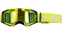 LS2 Aura Pro Crossbrille schwarz,gelb Black HIV Yellow