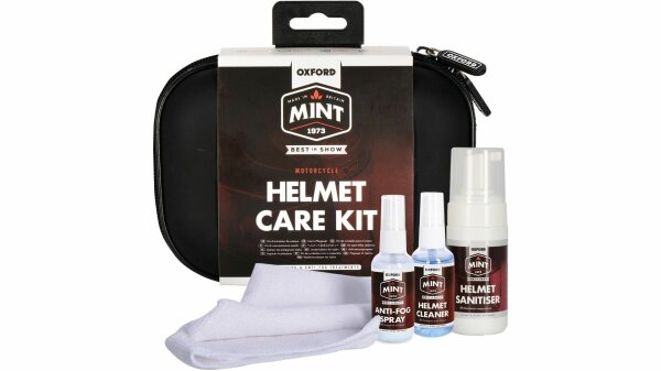 Oxford Mint Helmpflege-Set Tasche