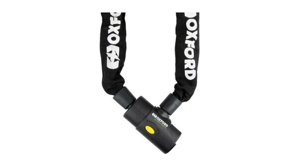 Oxford Alarm Chain 10 Kettenschloss Länge 200 cm schwarz