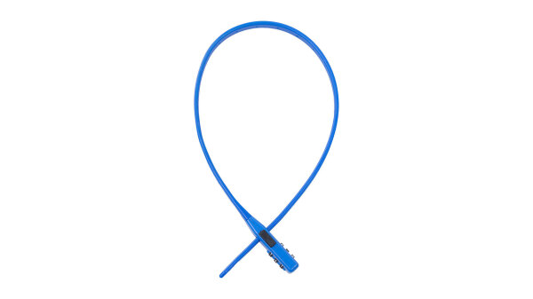 Oxford Combi Zip Lock Kabelschloss blau blau
