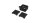Oxford Cliqr Handyhalter Klebehalterung zum Befestigen auf flachen Oberflächen, wie Motorradverkleidung, Armaturenbrett, Surfbrett oder Flächen rund ums Haus. Lieferumfang: 1x Halterungen, 2x Geräteadapter, mit VHB 3M Klebeband