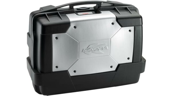 Kappa KGR33 GARDA Koffer schwarz/silber, Stück