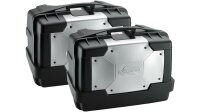 Kappa KGR46 GARDA Koffer schwarz / silber, Satz
