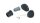 Kappa  Schlüssel-Set Schlüssel-Set für 1 Koffer = 2 Schlüssel schwarz inkl. 1 Schließzylinder und 1 Kappe (nicht geeignet für K53 und K30)