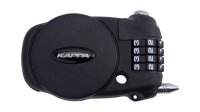 Kappa  Zahlenschloss schwarz/silber