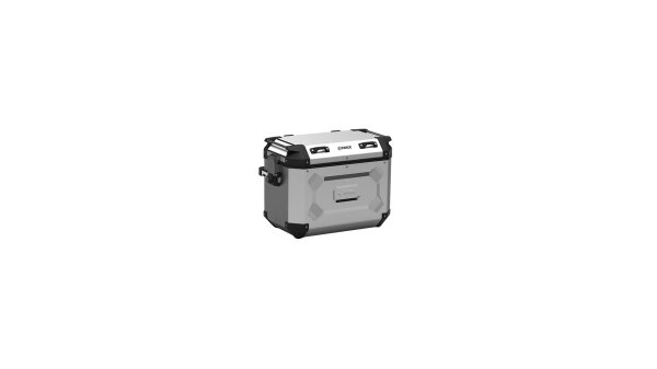 Kappa KFR48 K-Force Seitenkoffer Stück, links, silber