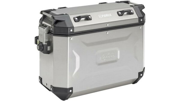 Kappa KFR37 K-Force Seitenkoffer Stück, links, silber