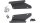 TOPCASETRAEGER KAPPA HON XL125V 01-14 schwarz