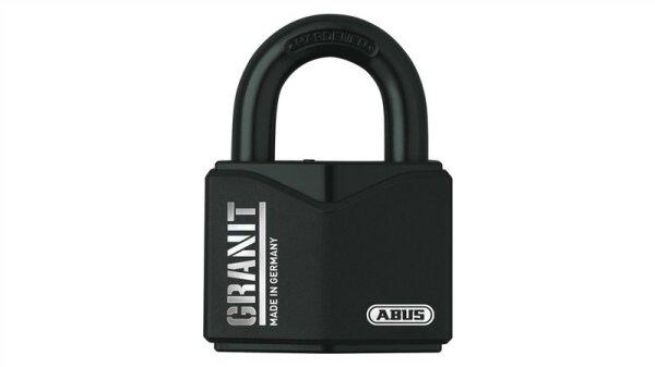 Abus Granit 37/55 Vorhängeschloss Stahl schwarz