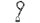 Abus Kettenschloss GRANIT 58 12KS schwarz