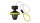 Abus Bremsscheibenschloss Granit Victory XPlus 68 schwarz,gelb