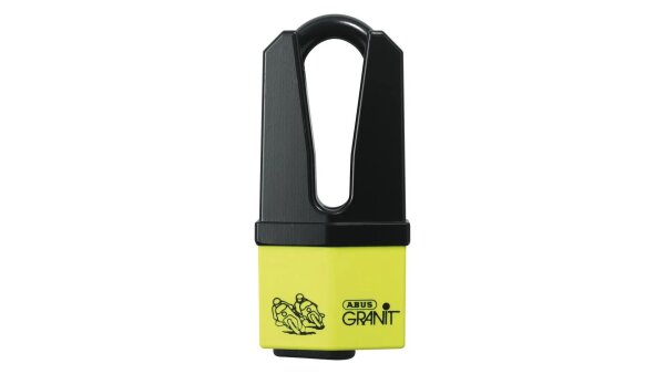 Abus Bremsscheibenschloss Granit Quick 37/60 gelb