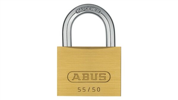 Abus Typ 55 Vorhängeschloss Messing,Stahl gold