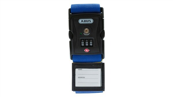 Abus 620TSA Kofferband Kunststoff blau