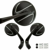 Universalspiegel "EGO 4" | Alu | M8-R/L+M10-R/L
