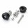 Lenkergewichte "D-MIRROR" | schwarz | Alu | M6