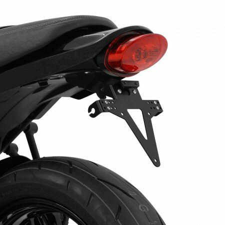 Kennzeichenhalter-Set | KAWASAKI Z650RS | 22- verstellbar | inklusive Reflektor | Halter | KZB