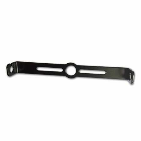 Halter Blinkertieferlegung | schwarz  z.B. KTM / Triumph | M6