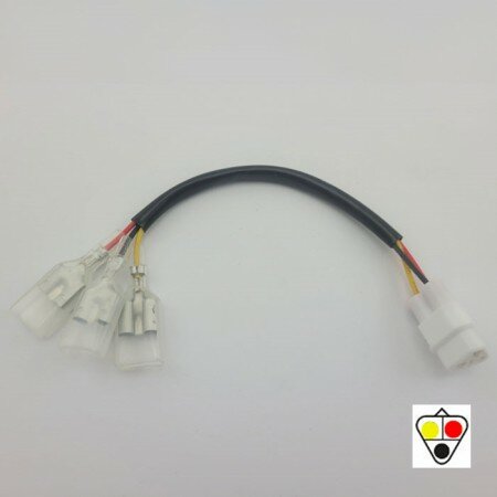 Adapterkabel "Rücklicht" | Suzuki 3 Kabel Japan-Doppel-Rundstecker weiblich Ø 3,5mm