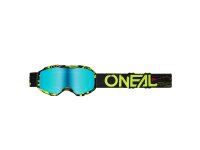 ONeal B-10 Youth Goggle ATTACK black/neon yellow - radium...