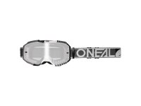ONeal B-10 Goggle DUPLEX gray/white/black - silver mirror