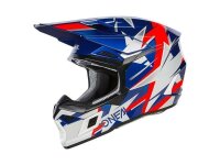 ONeal 3SRS Helmet RIDE blue/white/red S (55/56 cm) ECE22.06