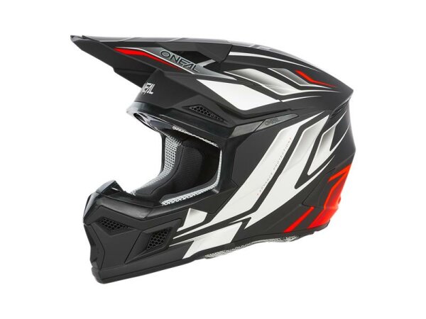 ONeal 3SRS Youth Helmet VERTICAL black/white M (50/51 cm) ECE22.06