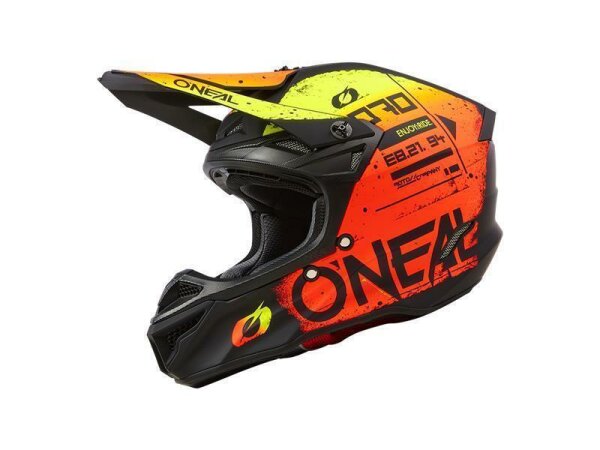 ONeal 5SRS Polyacrylite Helmet SCARZ black/red/yellow M (57/58 cm) ECE22.06