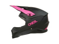 ONeal 1SRS Helmet SOLID black/pink L (59/60 cm)