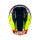 Helm inkl. Brille 7.5 V22 lime fluo gelb-blau M