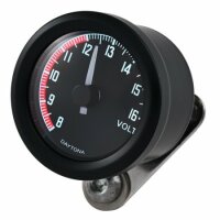 Voltmeter "Velona" | schwarz | analog | schwarz...