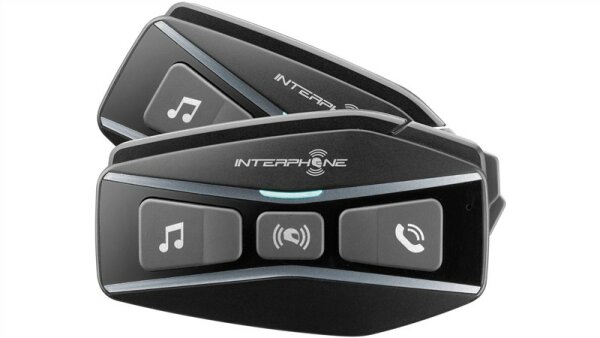 Interphone U-Com 16 Helmkommunikationssystem Double-Kit