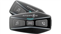 Interphone U-Com 4 Helmkommunikationssystem Double-Kit,...
