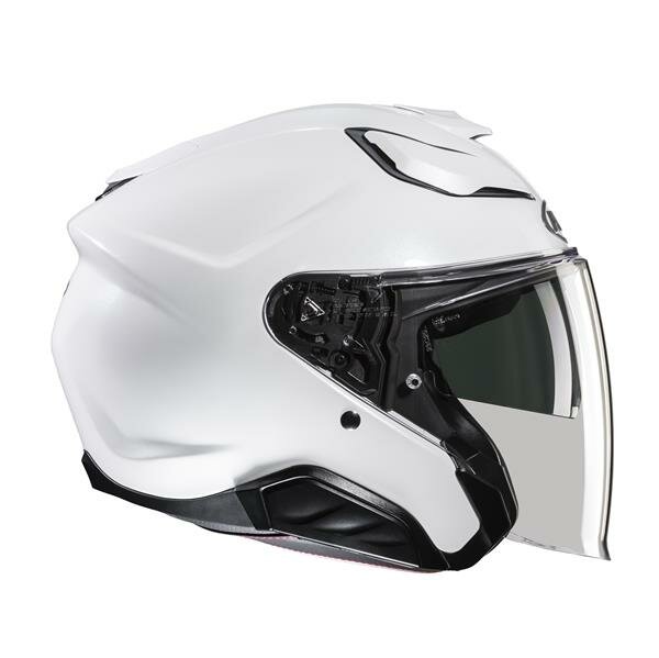 HJC F31 SOLID PERL WEISS