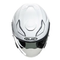 HJC F31 SOLID PERL WEISS