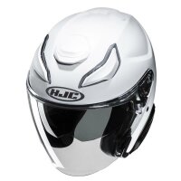 HJC F31 SOLID PERL WEISS