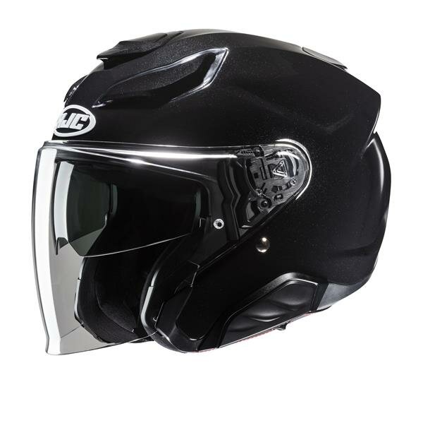 HJC F31 SOLID METALLIC SCHWARZ