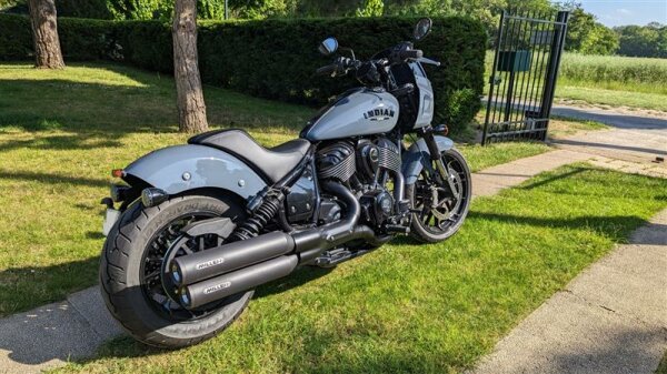 Miller Omaha  Euro 5 Slip-On Auspuff Indian Sport Chief