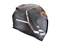 Scorpion EXO-491 KRIPTA Mattschwarz-Orange-Weiss