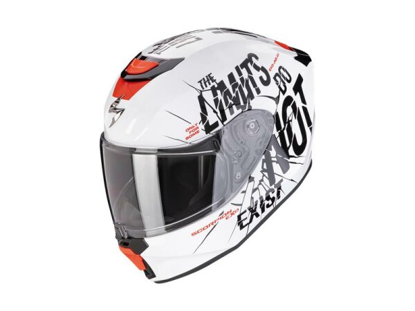Scorpion EXO-JNR AIR BOUM Weiss-Schwarz