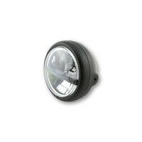 HIGHSIDER 5 3/4 Zoll LED-Scheinwerfer PECOS TYP 5, sw matt, sw Blende, seitl. Befest.