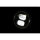 HIGHSIDER 5 3/4 Zoll LED-Scheinwerfer PECOS TYP 7 mit Standlichtring, sw matt, seitl. Befest.