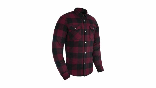 Oxford Kickback 2.0 Shirt Jacke schwarz/rot, Gr. XL schwarz,rot