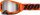 100% Racecraft 2 Goggle Neon Orange - Mirror Silver flash Lens