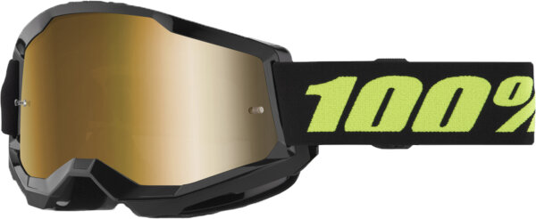 100% STRATA 2 Goggle Solar Eclipse - Mirror True Gold Lens
