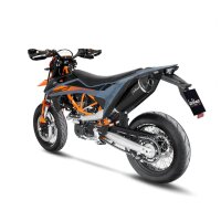 LeoVince Komplettanlage Nero Edelstahl schwarz KTM 690/Enduro SMC R 21-