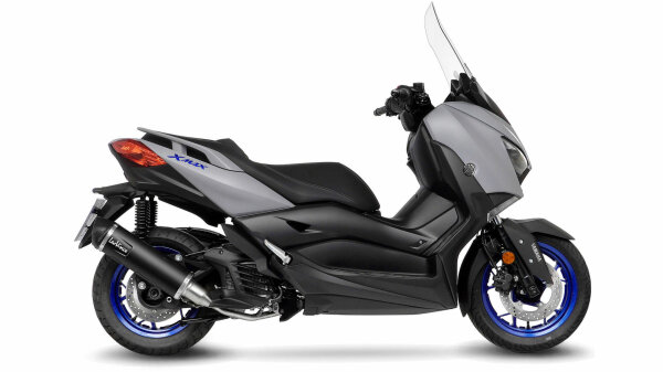 LEOVINCE SBK NERO 1/1 YAMAHA X-MAX 125/TECH MAX INOX with catalyst Baujahr: 2021-2023 EURO 5