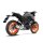 LEOVINCE SBK LV ONE EVO 1/1 YAMAHA MT-125 / XSR 125 / YZF-R125 INOX with catalyst Baujahr: 2021-2023 EURO 5