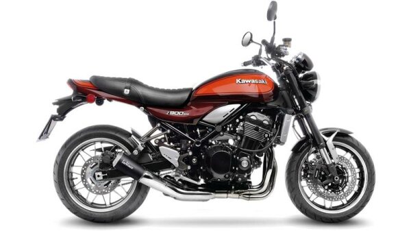 LEOVINCE SBK LV-10 BLACK  KAWASAKI Z 900 RS/CAFE (fits with original centre stand) Baujahr: 2018-2023 EURO 4/5